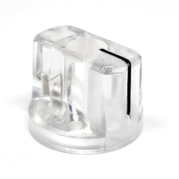 Davies 1510 Style Knob - Clear